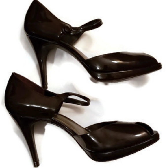 Ann Taylor Shoes - Ann Taylor PeepToe 1 Strap High Heels